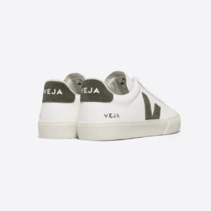 TENIS VEJA CAMPO LEATHER WHITE KAKI - Image 2